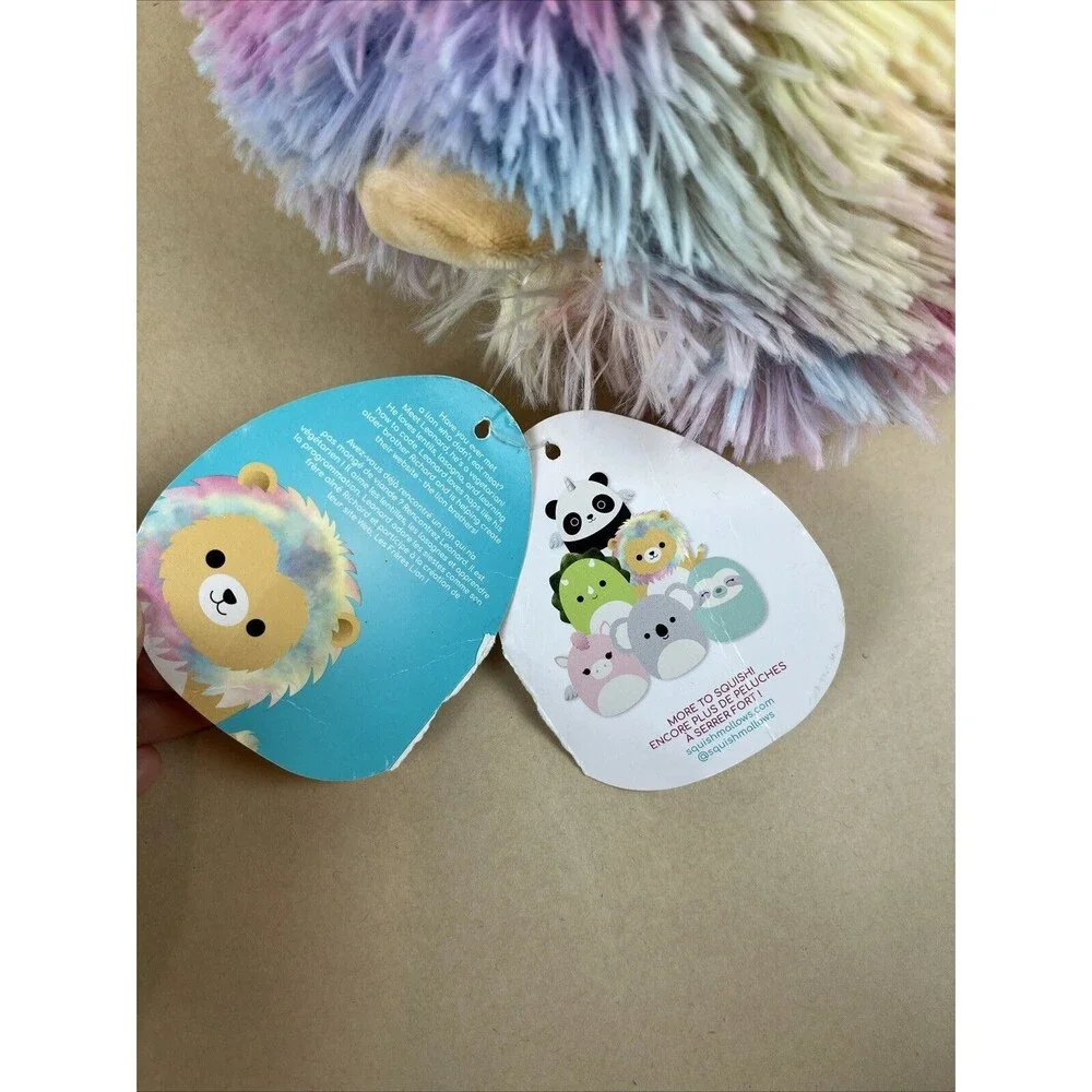 Squishmallows‎ Leonard the Lion 8” Plush Toy Official Kellytoy 2021 New With Tag